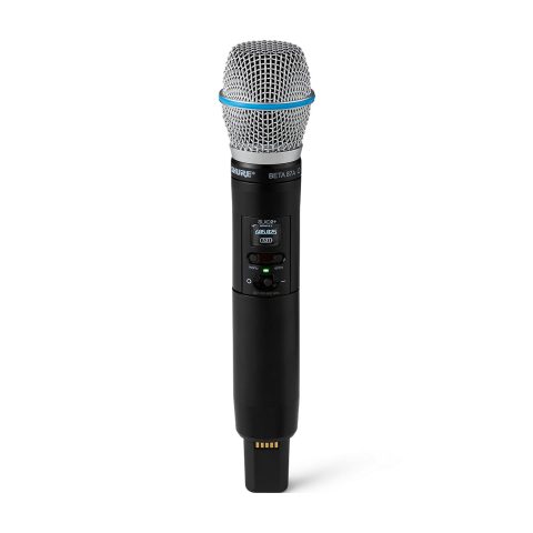 Shure SLXD2+ Handheld Transmitter with Beta87A Capsule