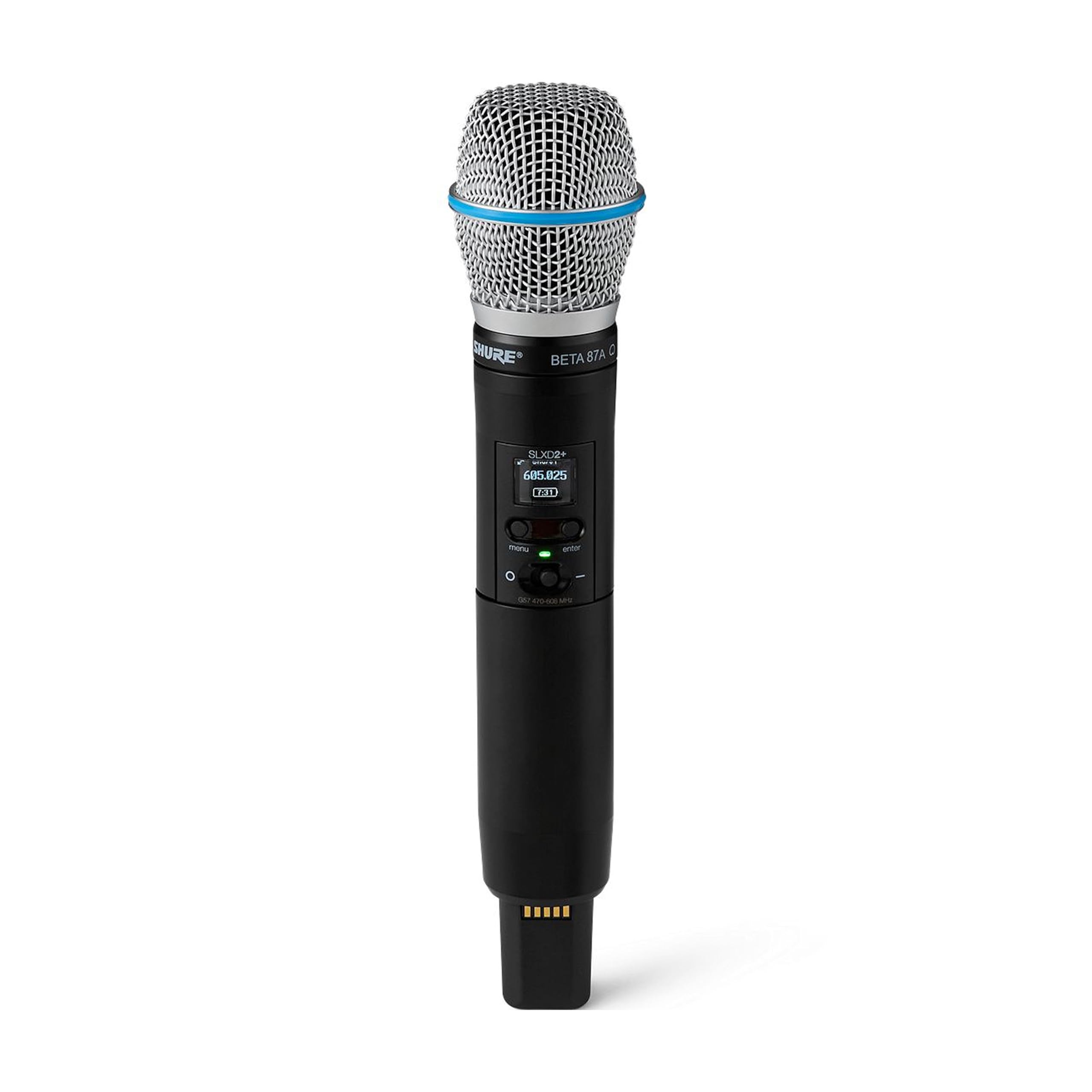Shure SLXD2+ Handheld Transmitter with Beta87A Capsule