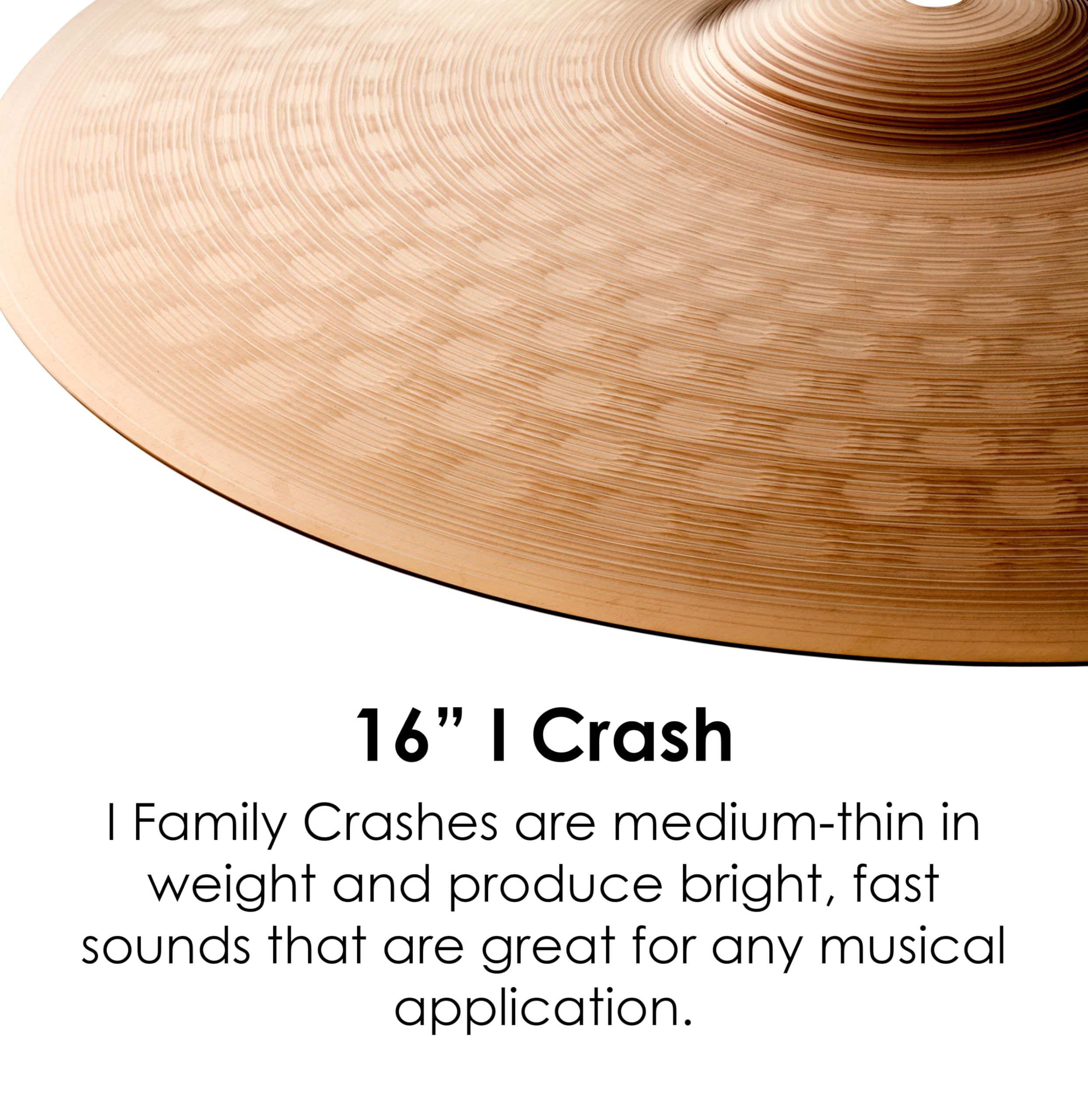 Zildjian ILH16C 16″ I Crash Cymbal