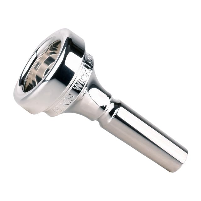 Denis Wick Classic Trombone Mouthpiece Silver Plated, 5880-4AL – Barrel Backbore for Balanced Tone & Smooth Response – Large Shank Fitting Trombone Accessory for Easy Articulation – 26 x 6.72 x 7.38mm