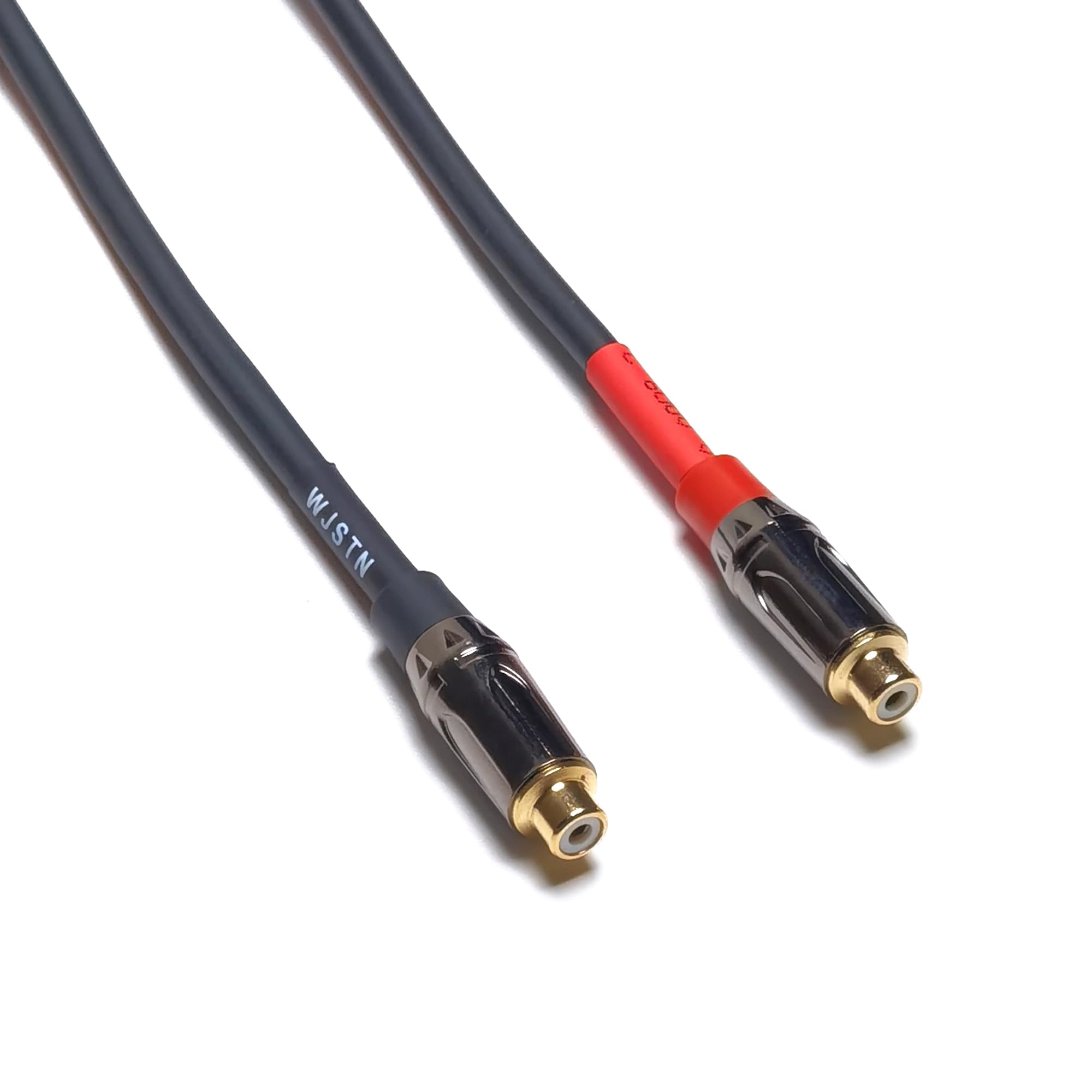 WJSTN XLR to RCA Cable XLR Male to RCA Female Adapter 3 Pin HiFi Audio Cable 2 Pack 6 Inches