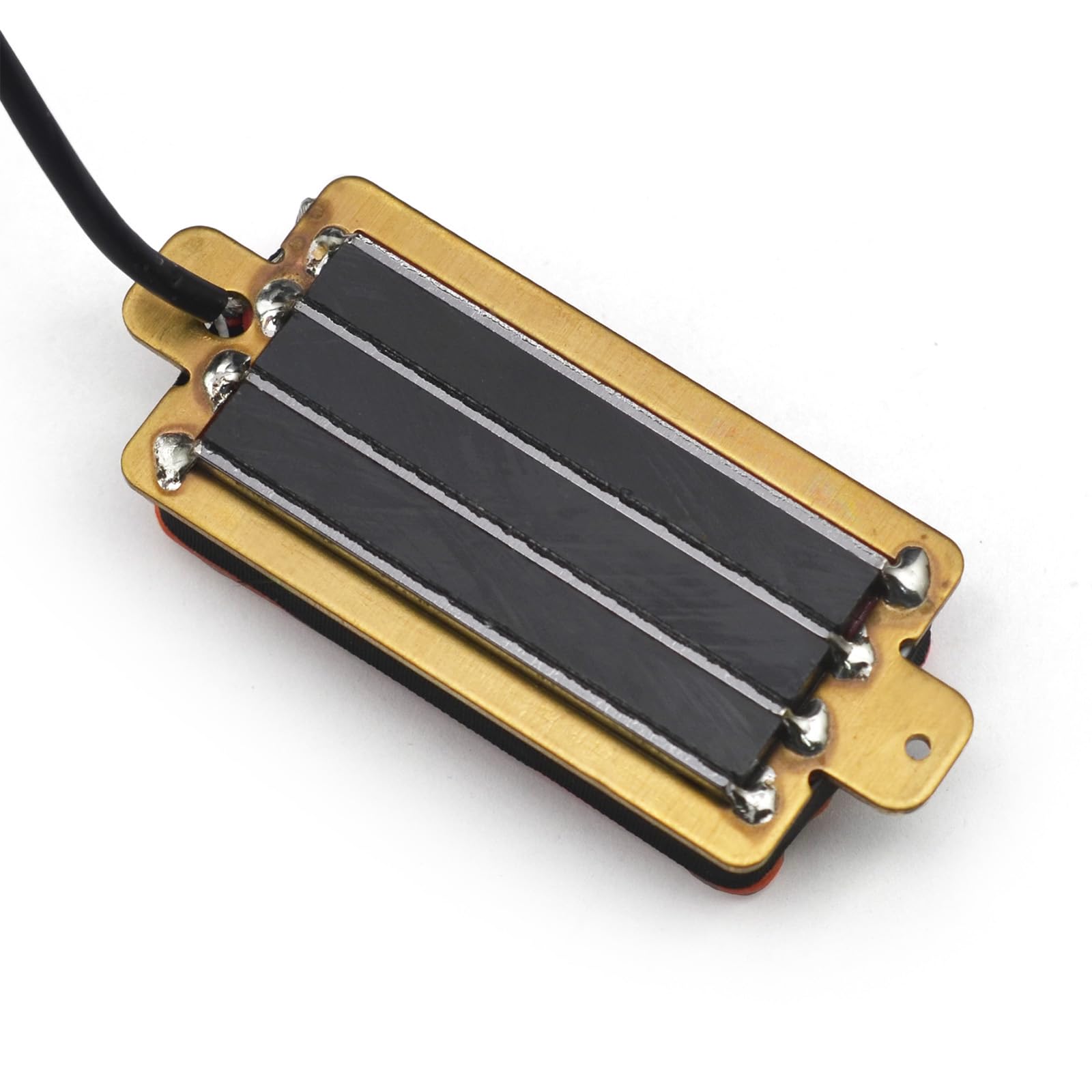 SAPHUE 2-Dual Blade Electric Guitar High Output Track Type Four Coil Humbucker Pickup Orange