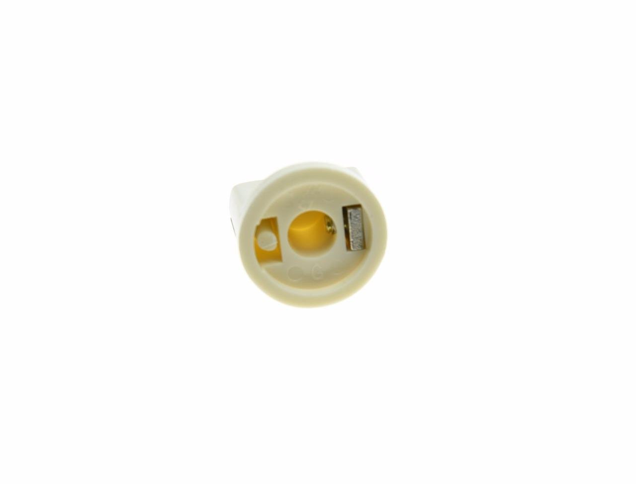 KAISH 10pcs Guitar AMP Effect Pedal Knobs Pointer Knob with Set Screw Aged White