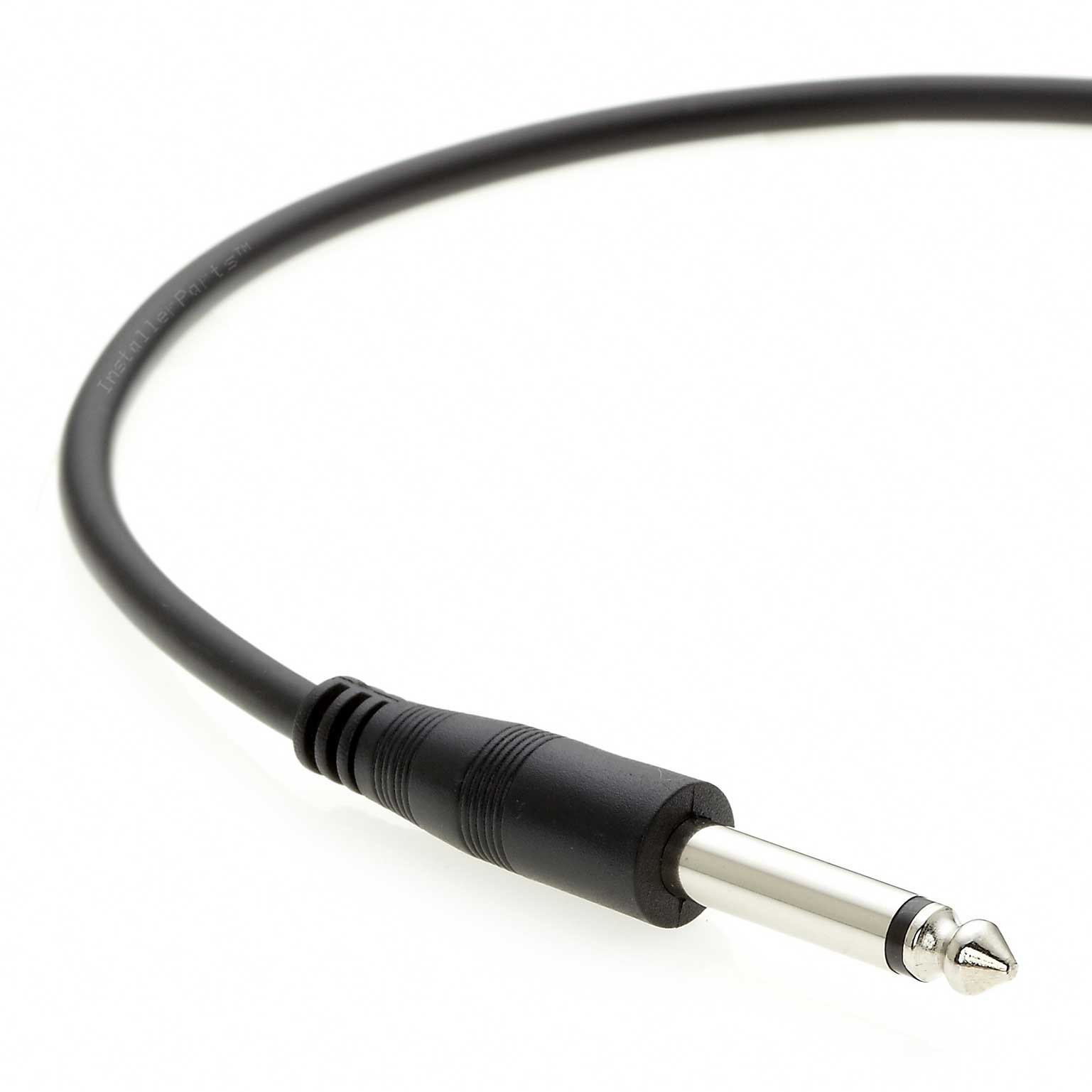 InstallerParts 6Ft 1/4″ Mono Male to Female Audio Extension Cable – Guitar Cable Compatible with Amplifiers, Instruments, and Microphones