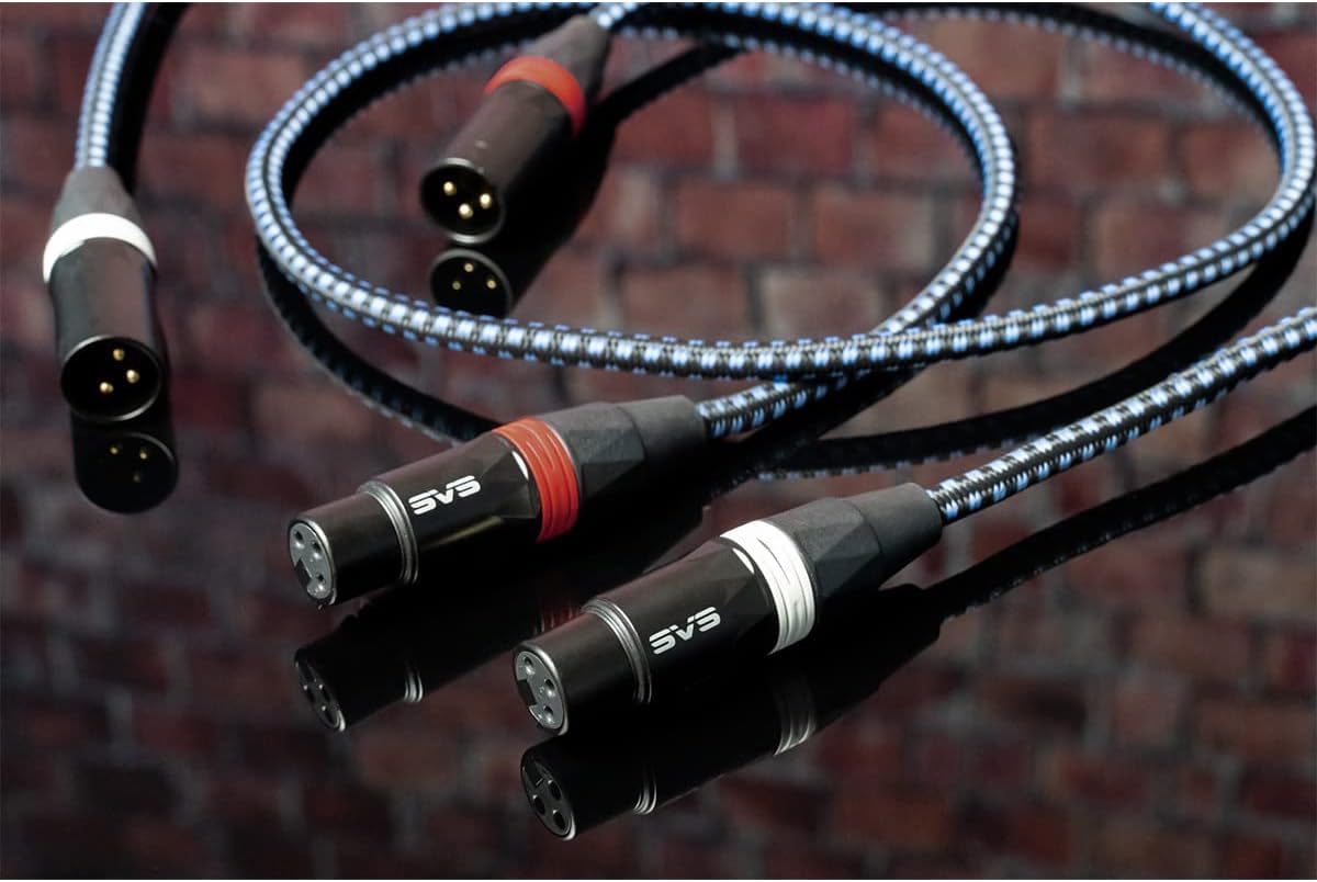 SVS SoundPath Balanced XLR Audio Cable – 3.28 ft. (1m) – Pair