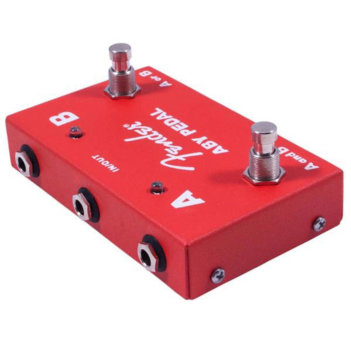 Fender 0234506000 ABY Pedal Footswitch, Red