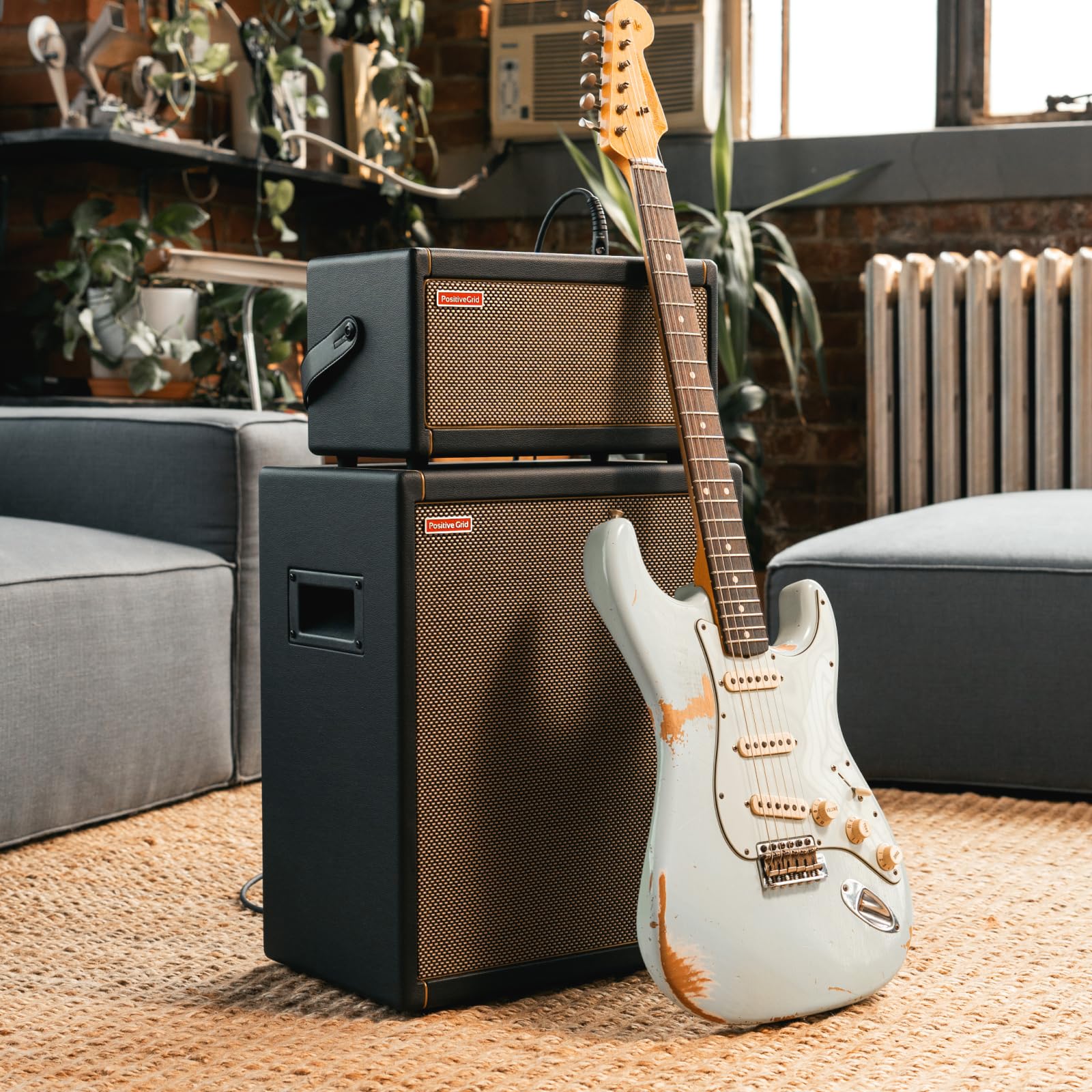Positive Grid Spark CAB Powered FRFR Speaker Cabinet for Amps & Modelers