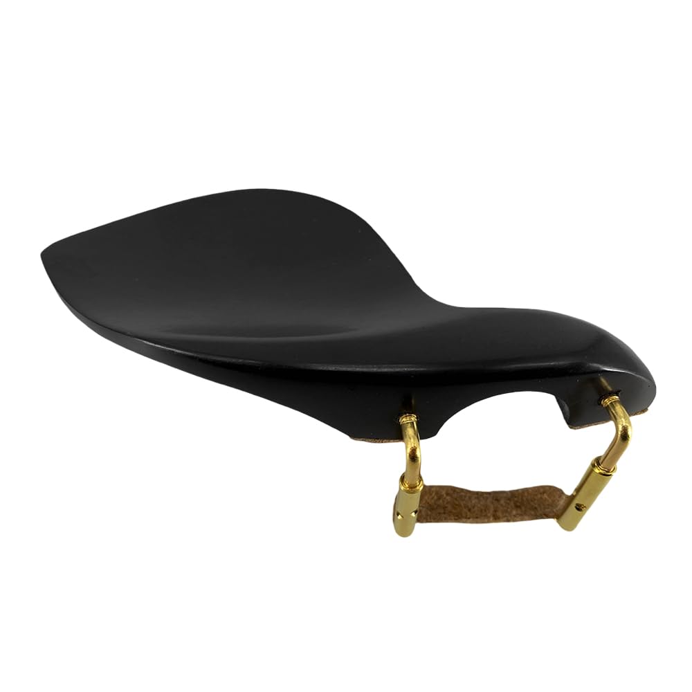 Violin Chin Rest 4/4 Full Size Ebony Wood Violin Bracket With Chin rest Clamp Fiddle Right Hand