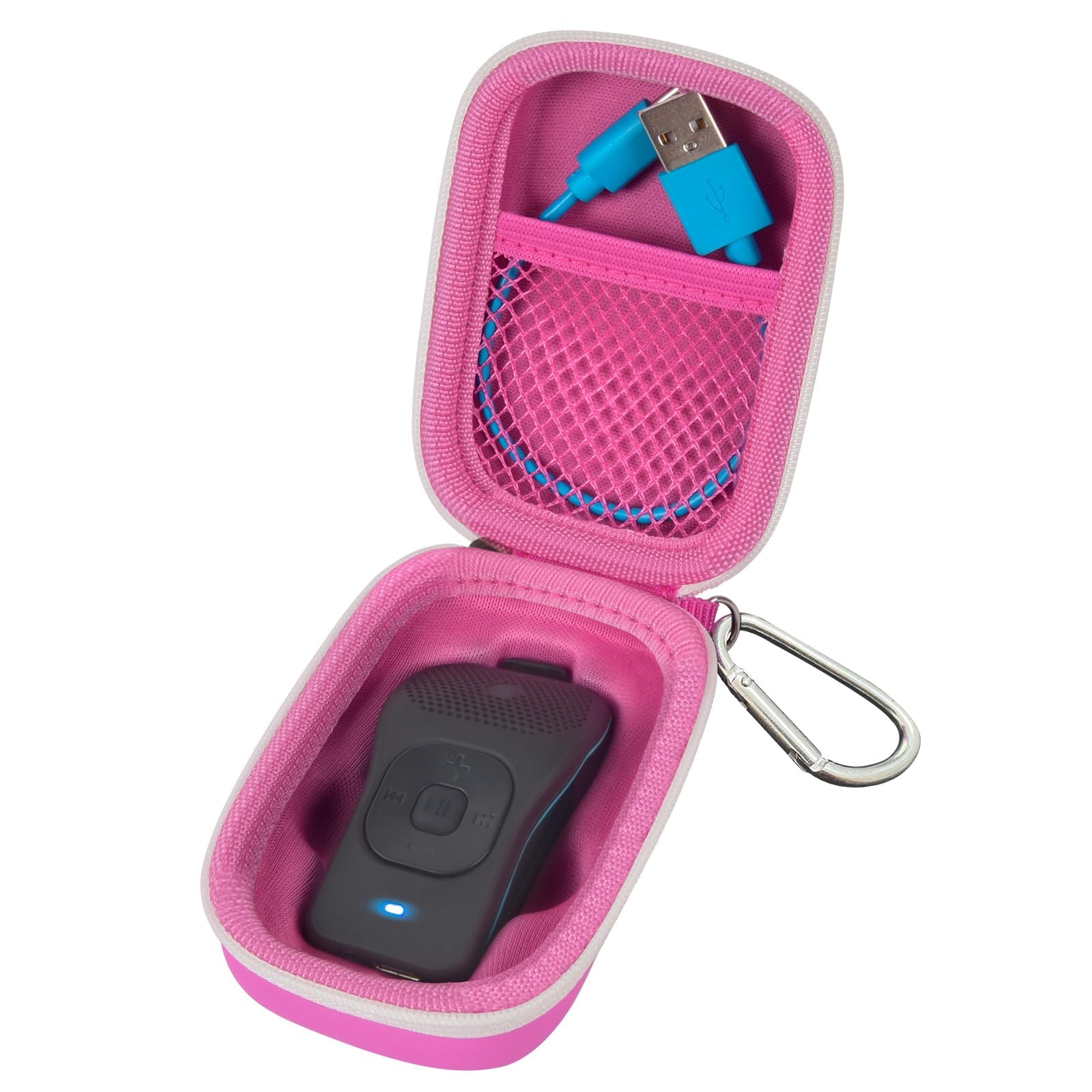 ANKHOH Carrying Travel Case for Noxgear 39g Wearable Bluetooth Clip Speaker
