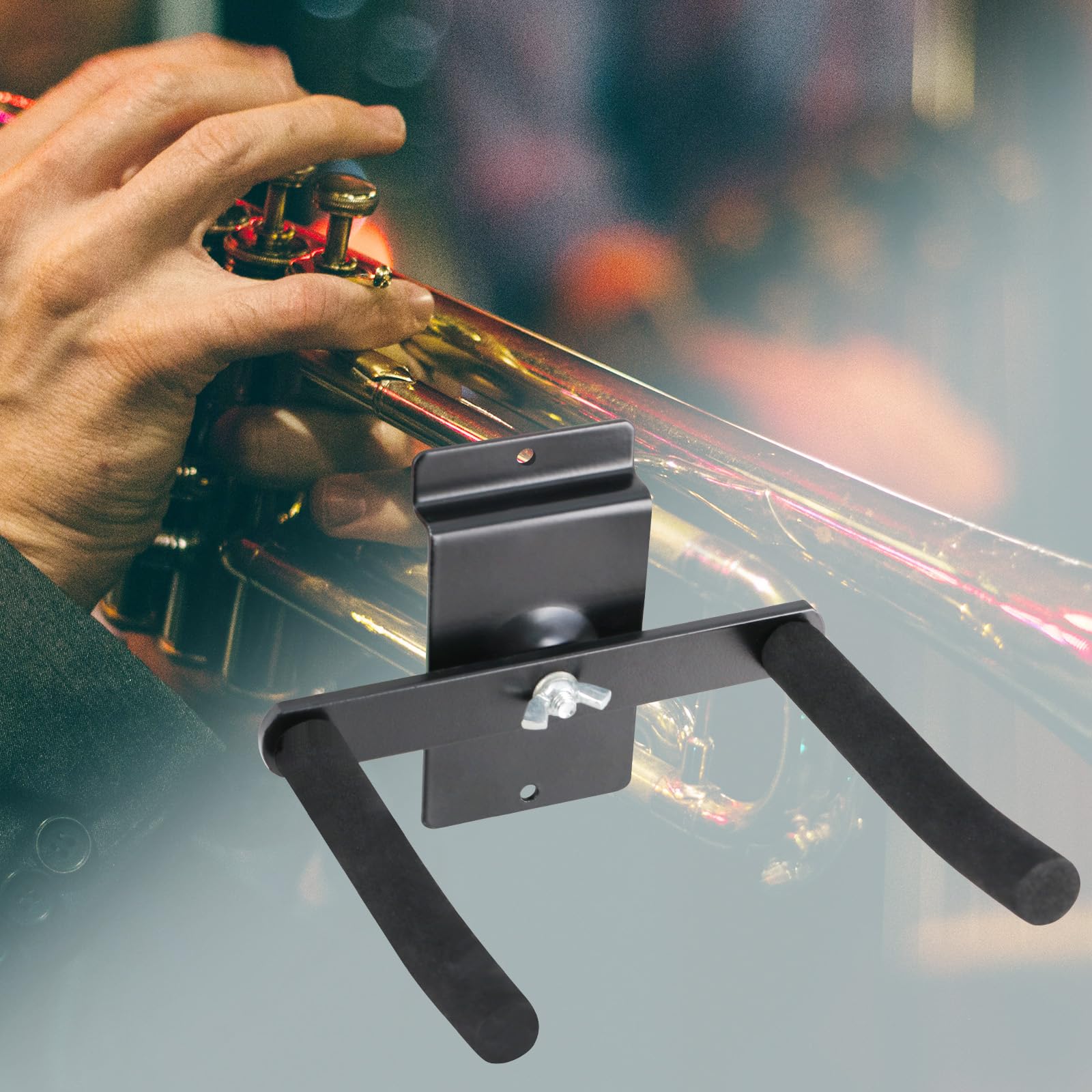 EASTROCK Wall Mount Trumpet Holder 2Pcs