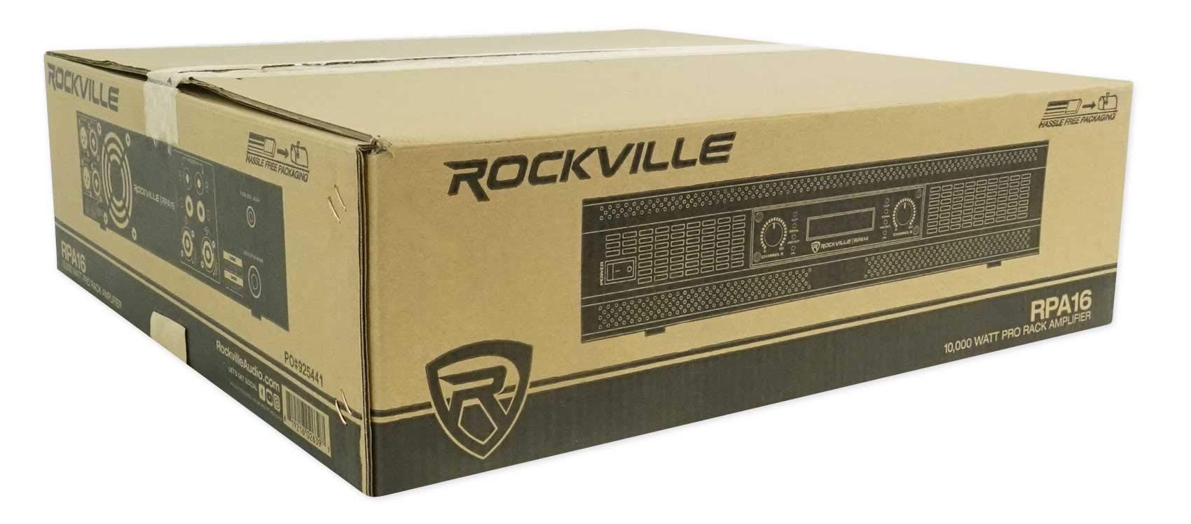 Rockville RPA16 2-Channel Professional/DJ Rack Mount Power Amplifier