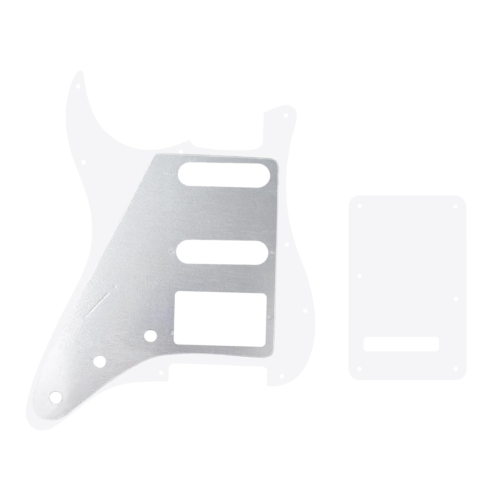 Banworks 1-Ply Electric Guitar HSS Pickguard & Backplate Tremolo Cover Set