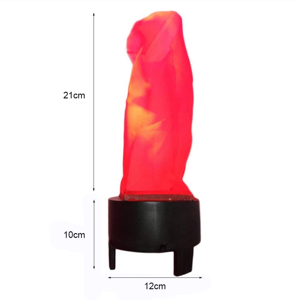 Electronic LED Fake Fire Flame light Simulated Halloween fake Campfire