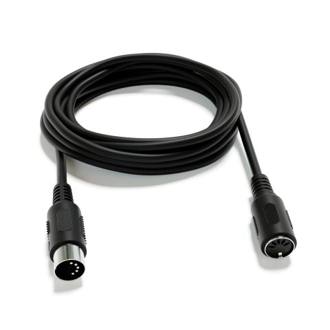 ExcelValley – MIDI Extension Audio Cable – 5 Pin DIN – Male to Male/Female [Male to Female | 300 cm – 118.11″]