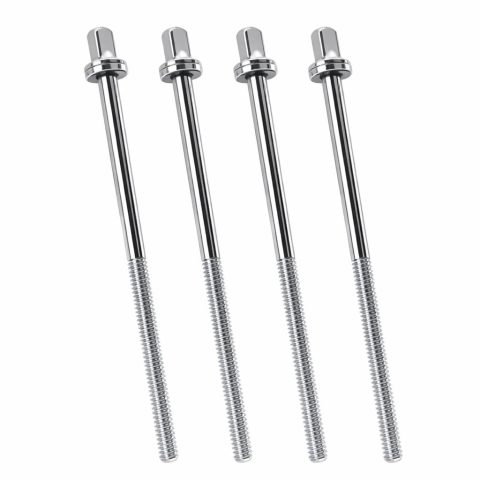 AIAS Bass Drum Tension Rods, 4 1/3 Inch (110mm), 4 Pack