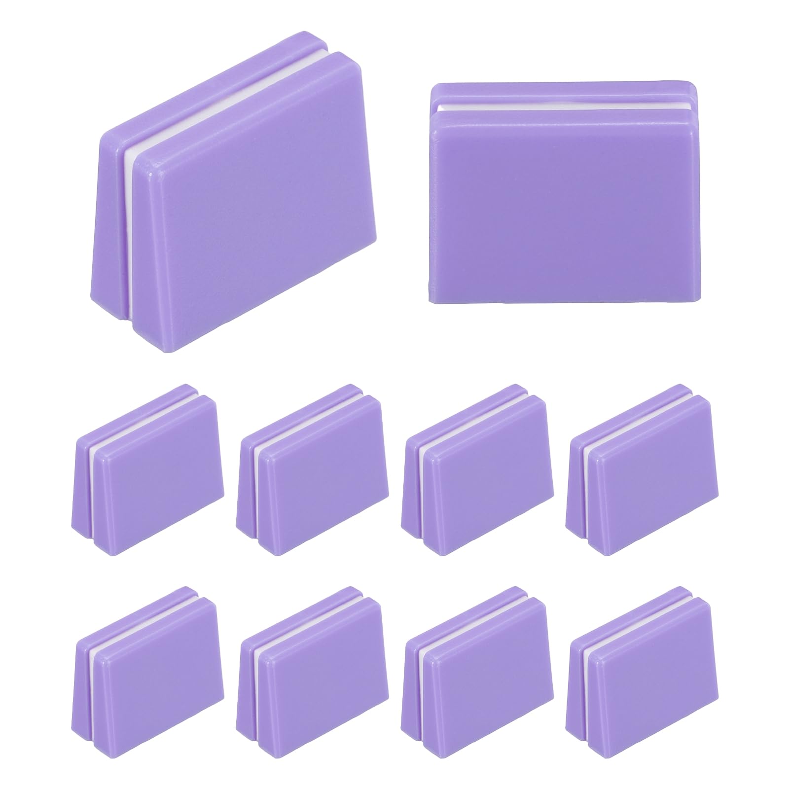 MECCANIXITY Universal Fader Knobs, Purple Mixer Fader Caps Slider Potentiometer Replacement Plastic for DJ Controller Mixer Console, 10 Pack
