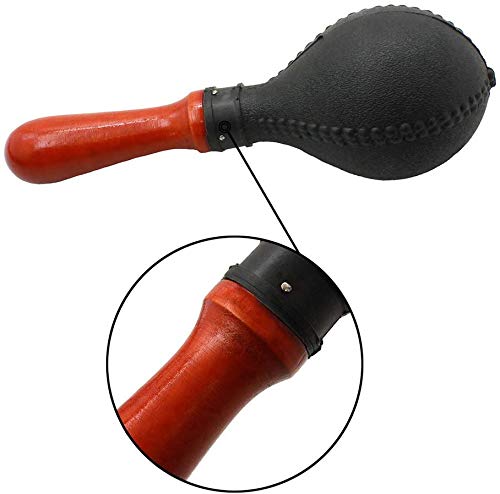 Ubblove Maracas Shakers Rattles Sand Hammer, Black