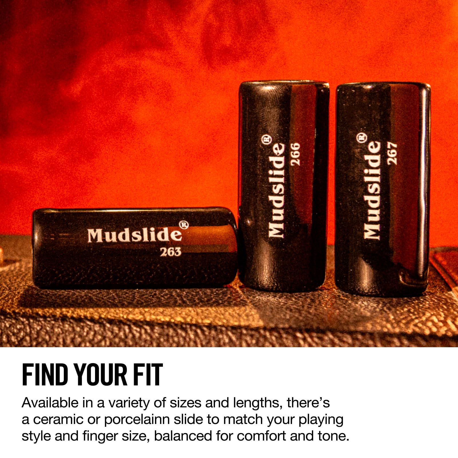 Jim Dunlop Mudslide® Porcelain Large Slide