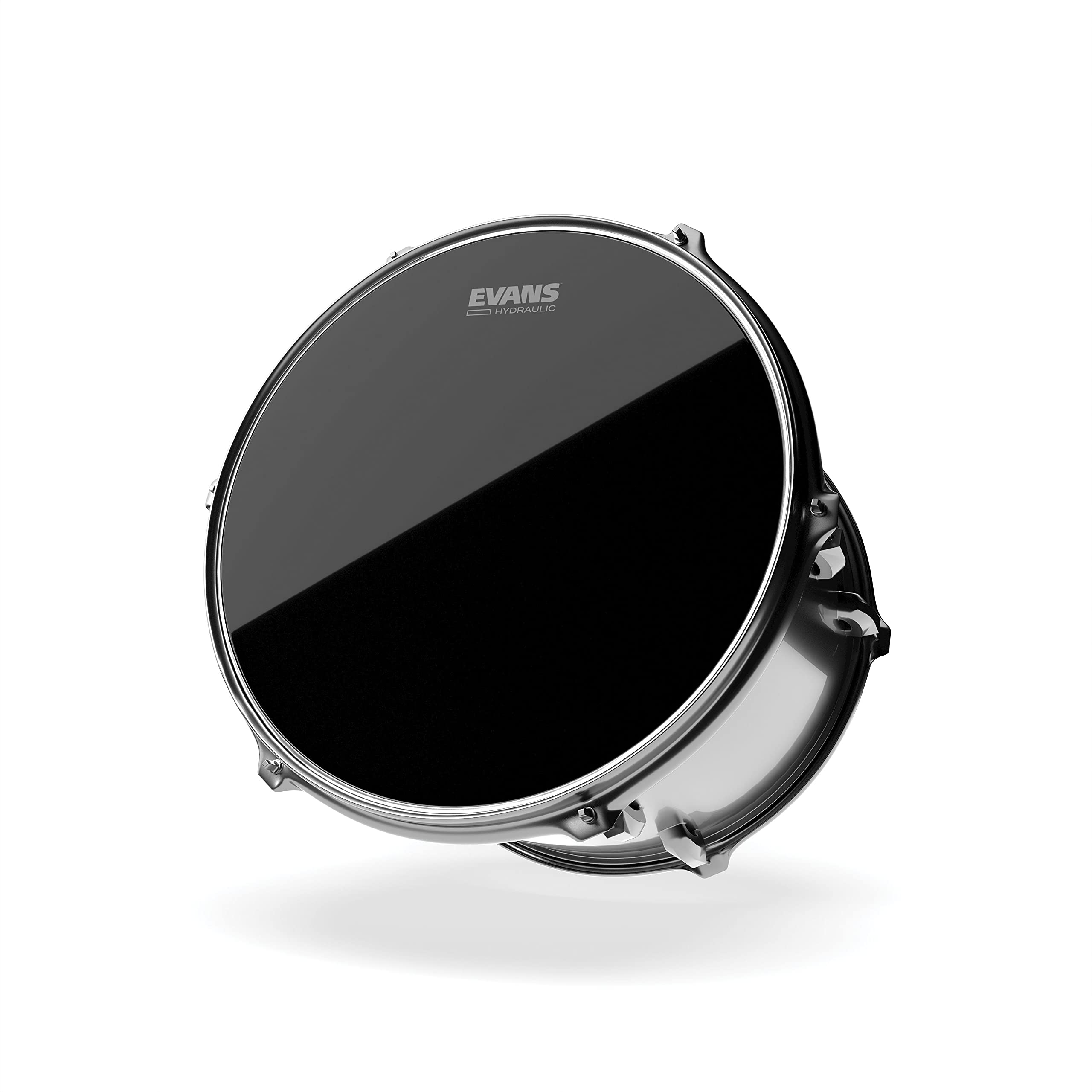 Evans Drum Heads – Hydraulic Black Tom Drumhead, 12 Inch