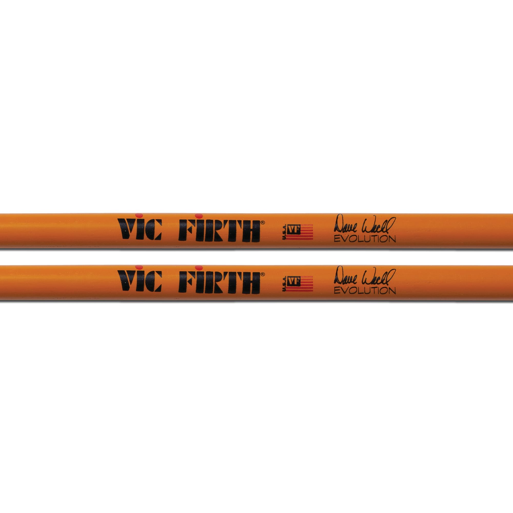 Vic Firth SDW2 Signature Series Dave Weckl Evolution Drumsticks – 3-Pack Bundle with Austin Bazaar Polishing Cloth