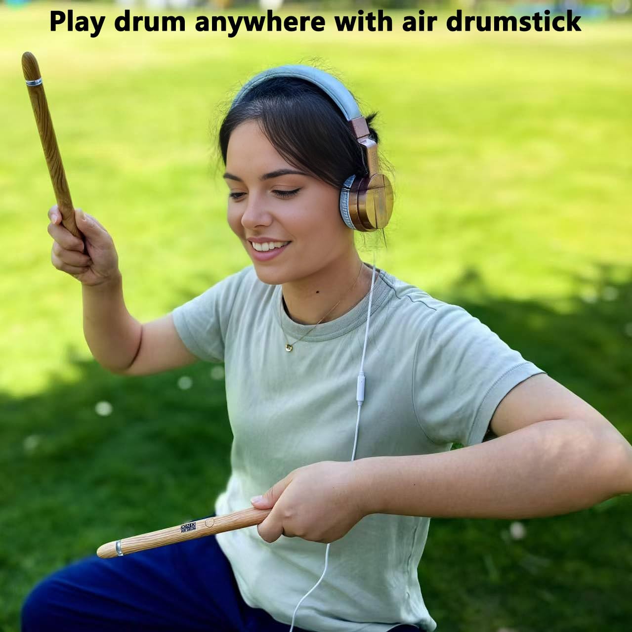 Electric Drumsticks Air Drum Sticks 4rd Gen. for Adults, Kids