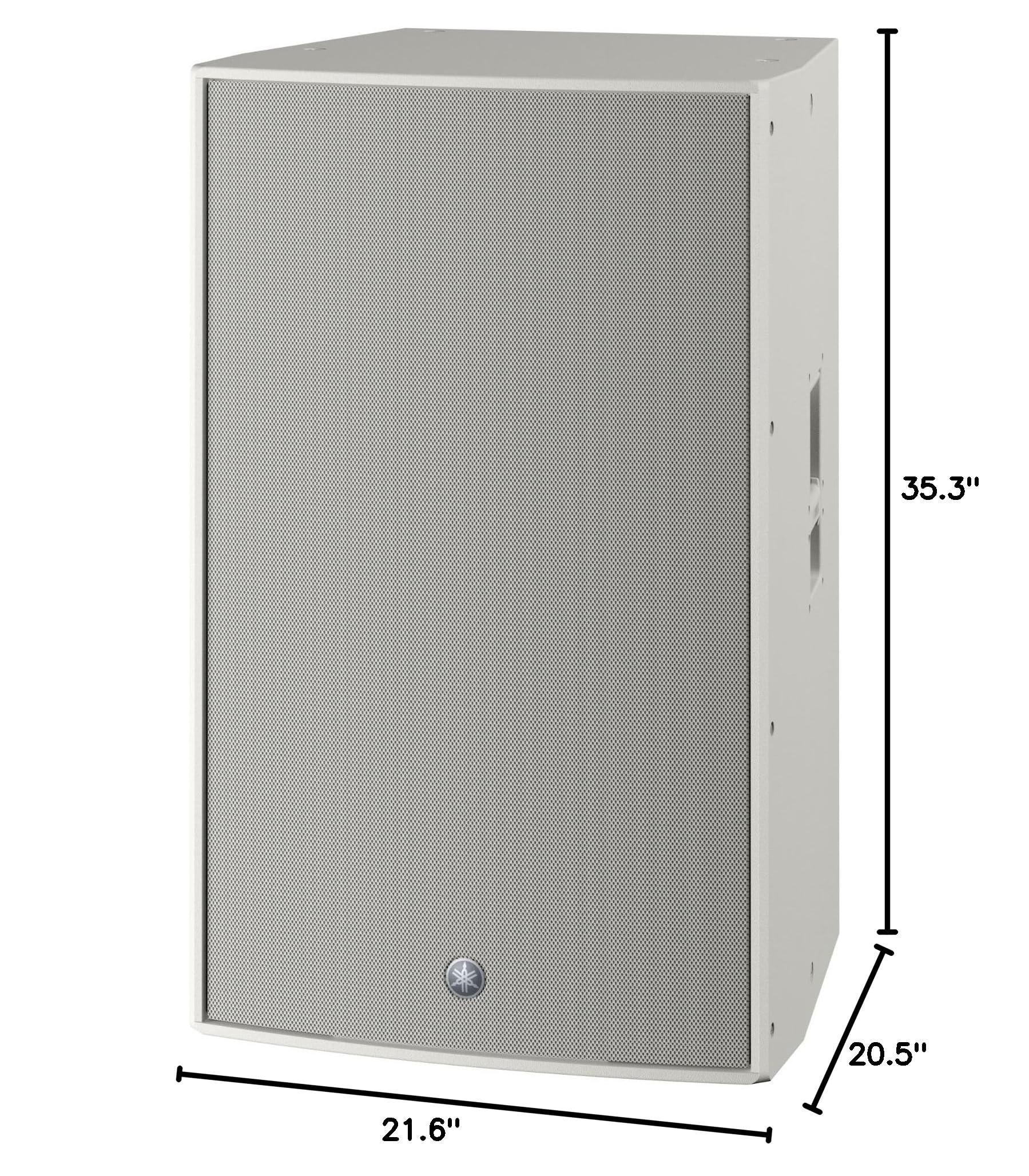 Yamaha DZR315W DZR315 15 Inch 2000-Watt 3-Way Powered Speaker