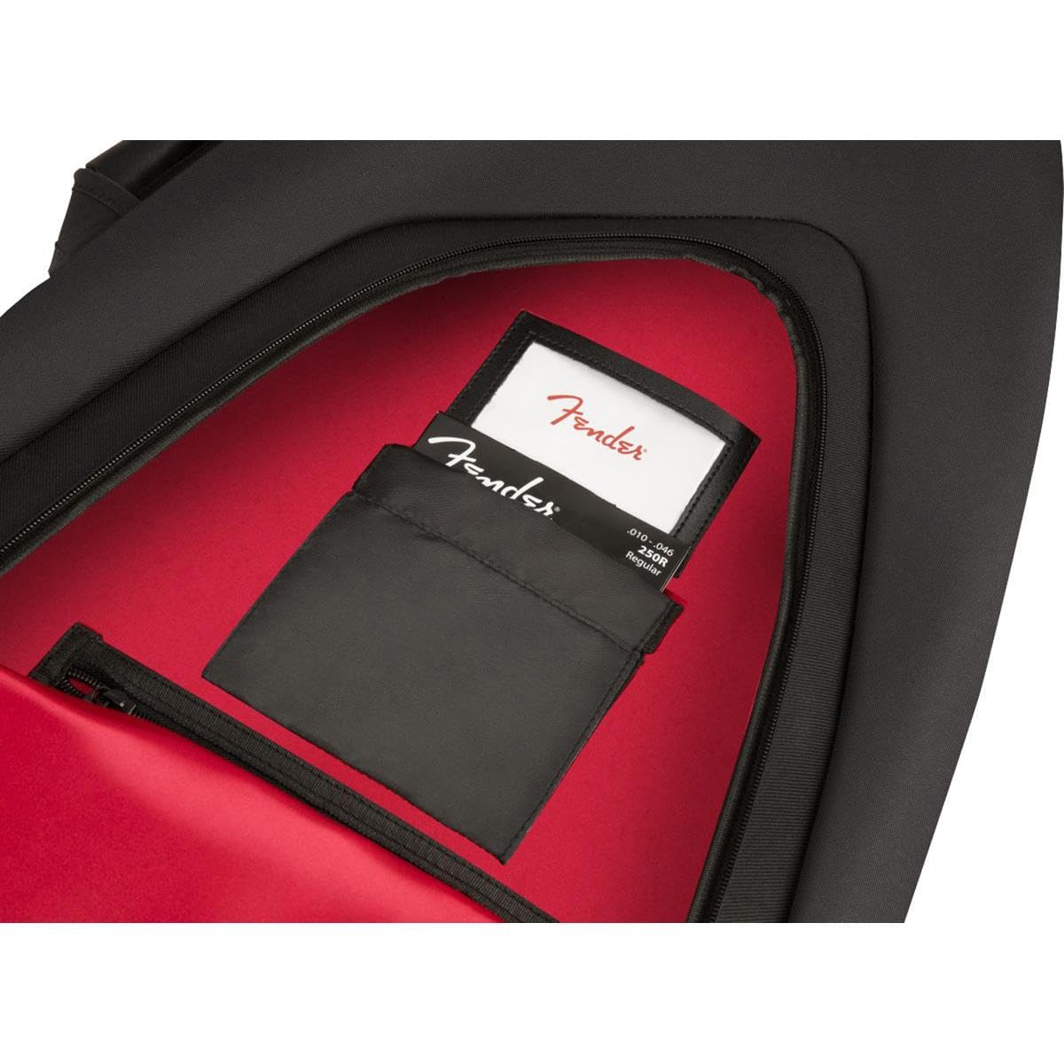 Fender 991412406 Gig Bag Electric Guitar Case – Black