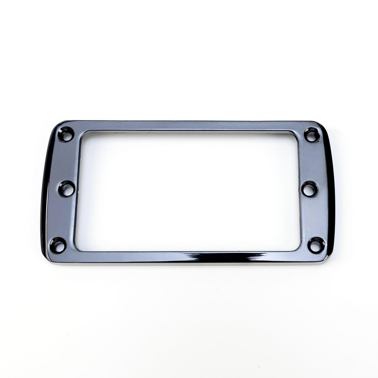 OVSAL 2PCS Flat Metal Guitar Humbucker Pickup Ring Neck & Bridge
