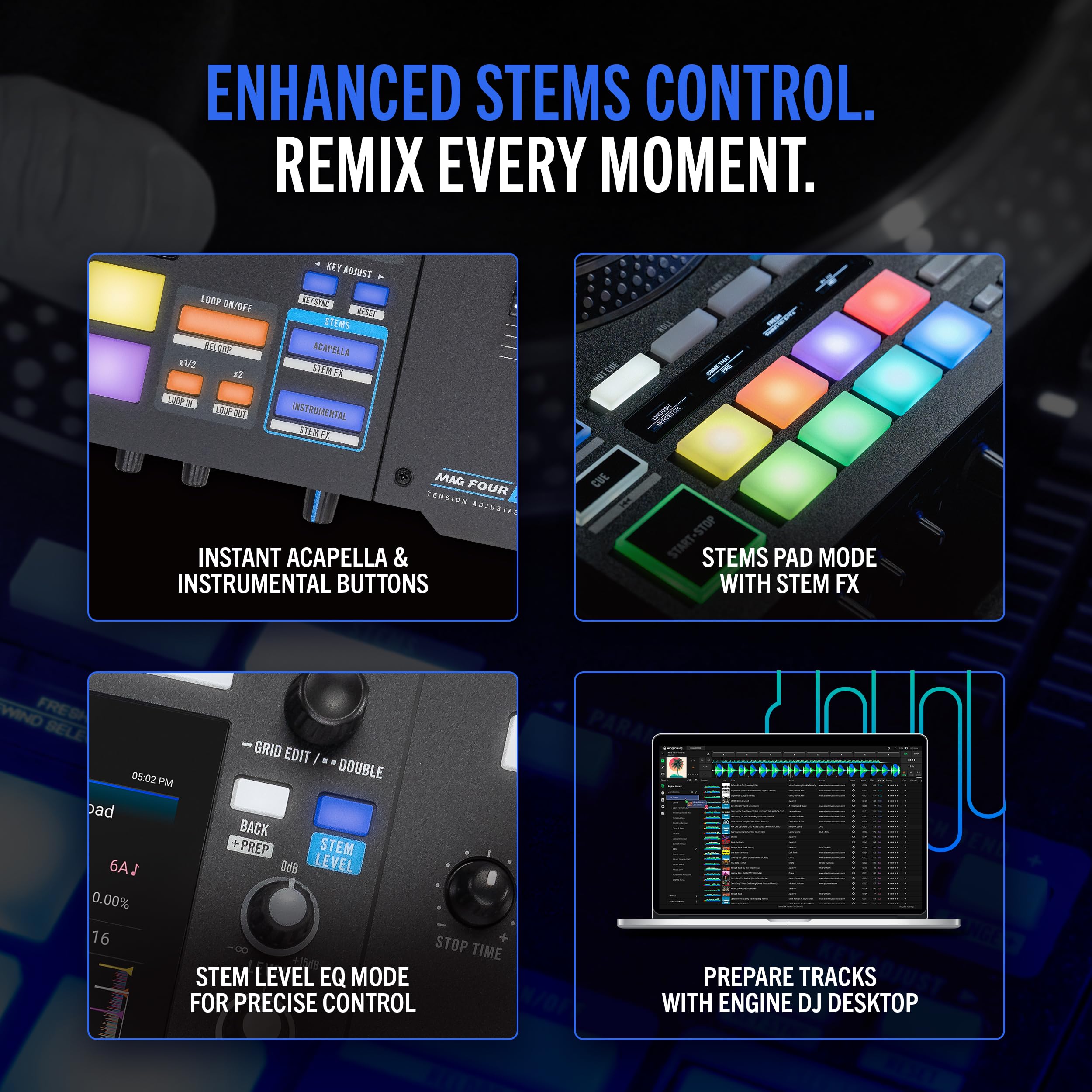 RANE SYSTEM ONE Motorized Standalone DJ Controller