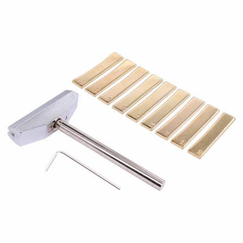 11Pcs Guitar Fingerboard Fret Press Caul Luthier Tool