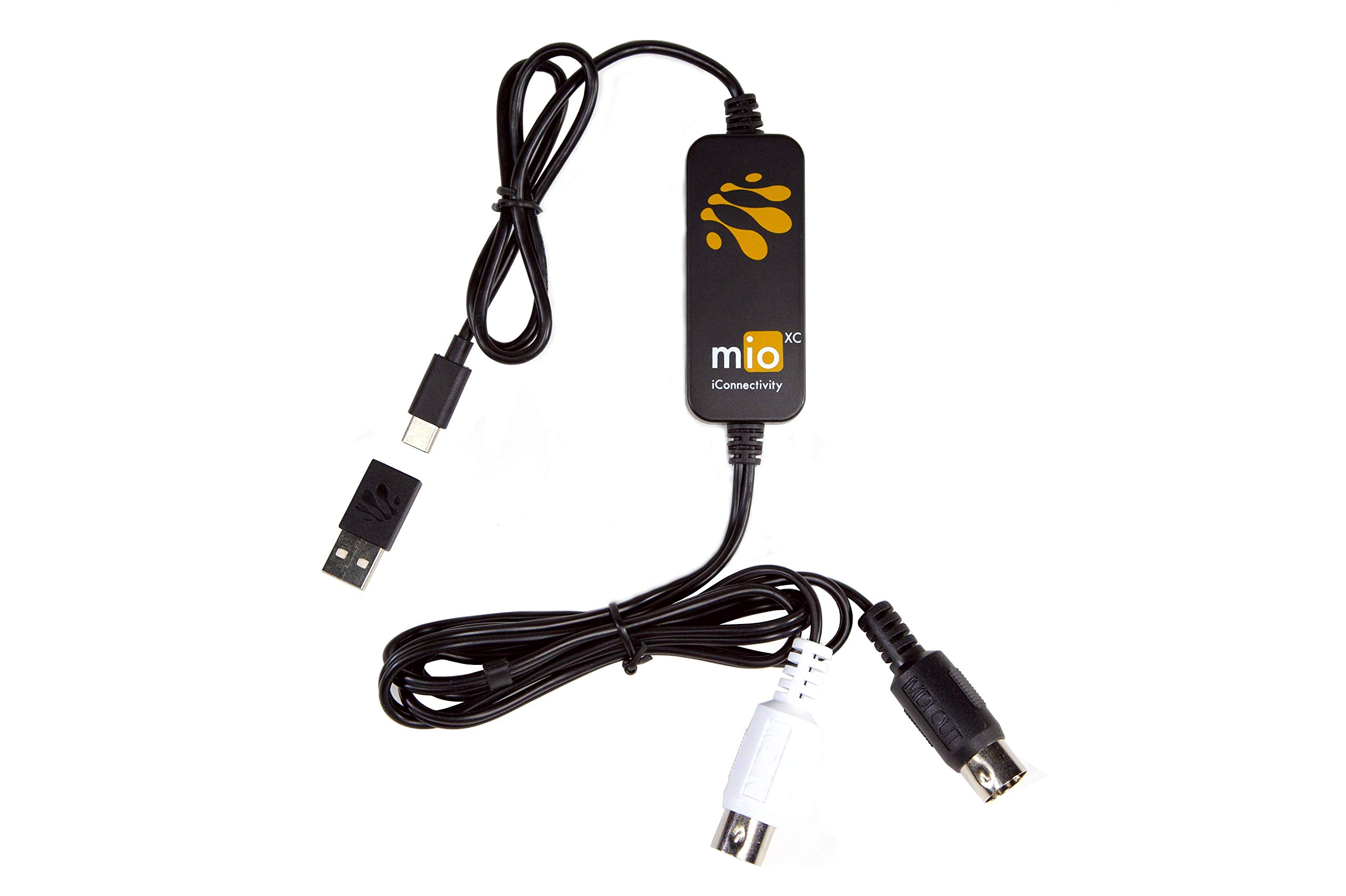 iConnectivity The First C (and USB A) Type Mac, PC, iOS, and Android Compatible MIDI Interface (mioXC)