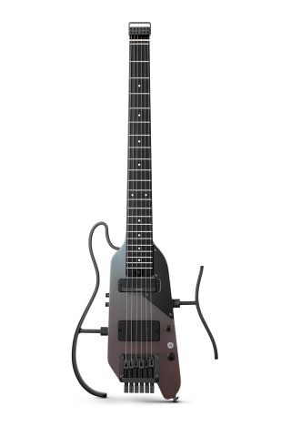 Donner HUSH X PRO Electric Guitar Kit – Smart Travel Guitar with Dozens of Preset Combinations, 7 Tone Sim Options, Midnight Glow