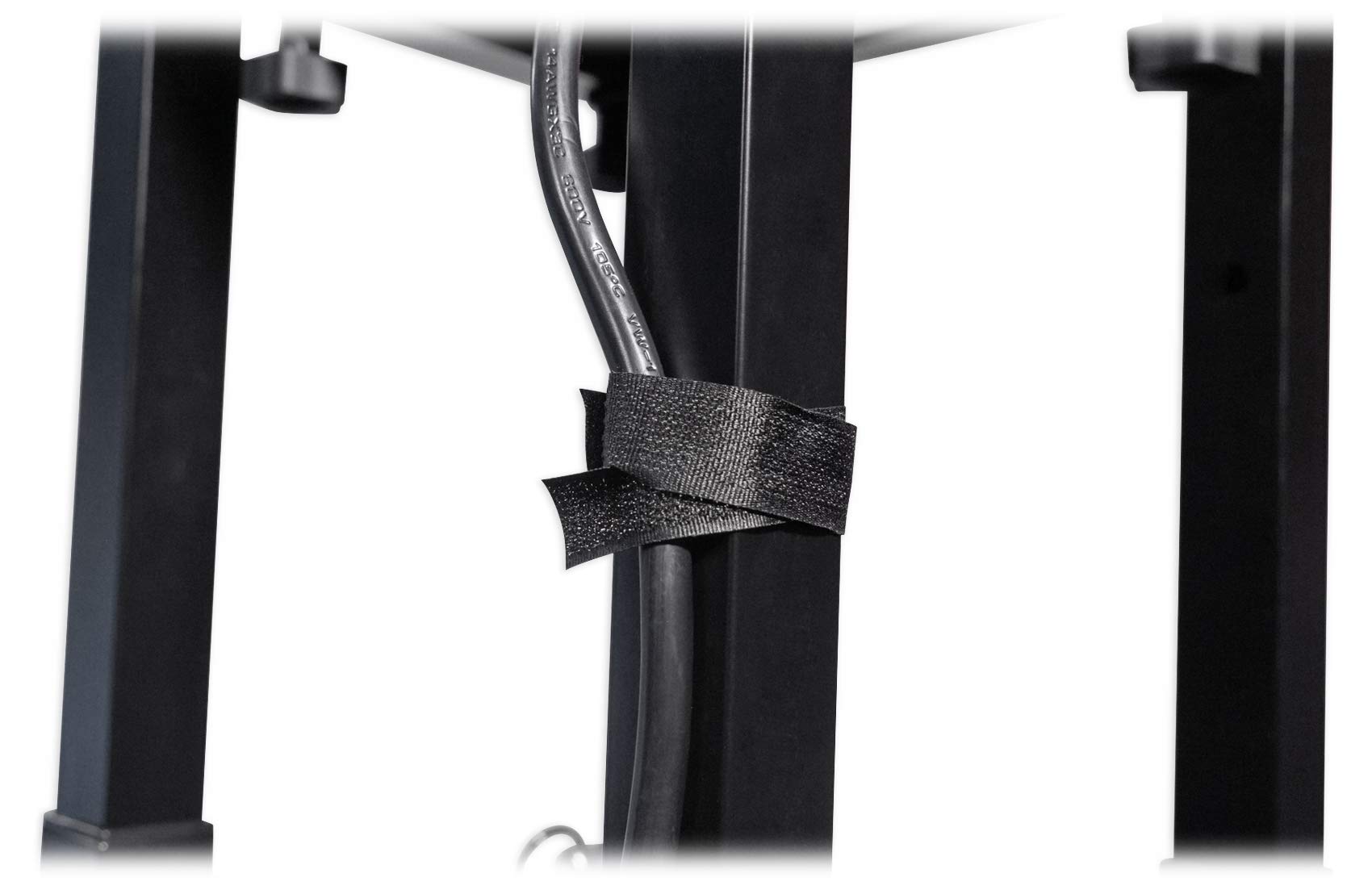 Rockville RTP32B Black Totem Moving Head Light Stand with Scrims and Bags
