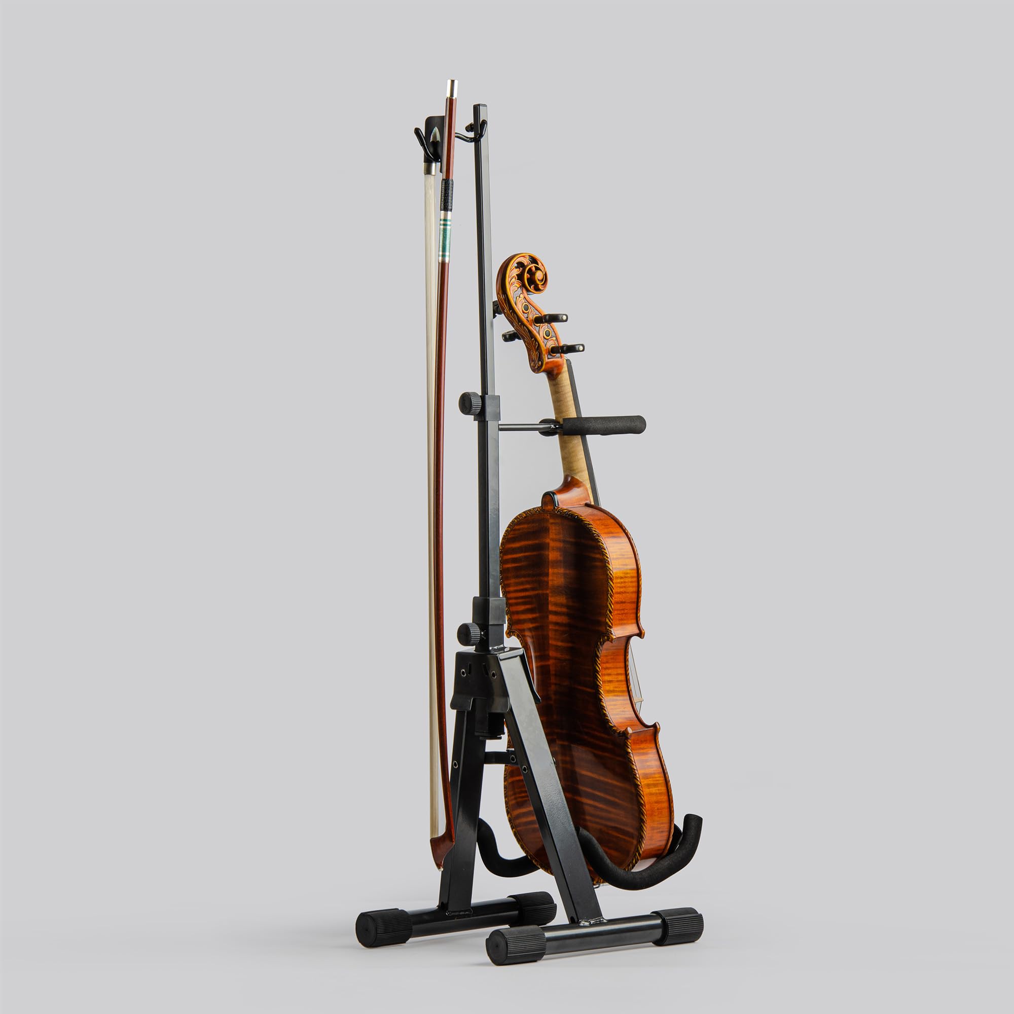 Christina Violin Cello Stabilized StandPortable, easy to carryAdjustable bow height adjustable (Violin Stands)