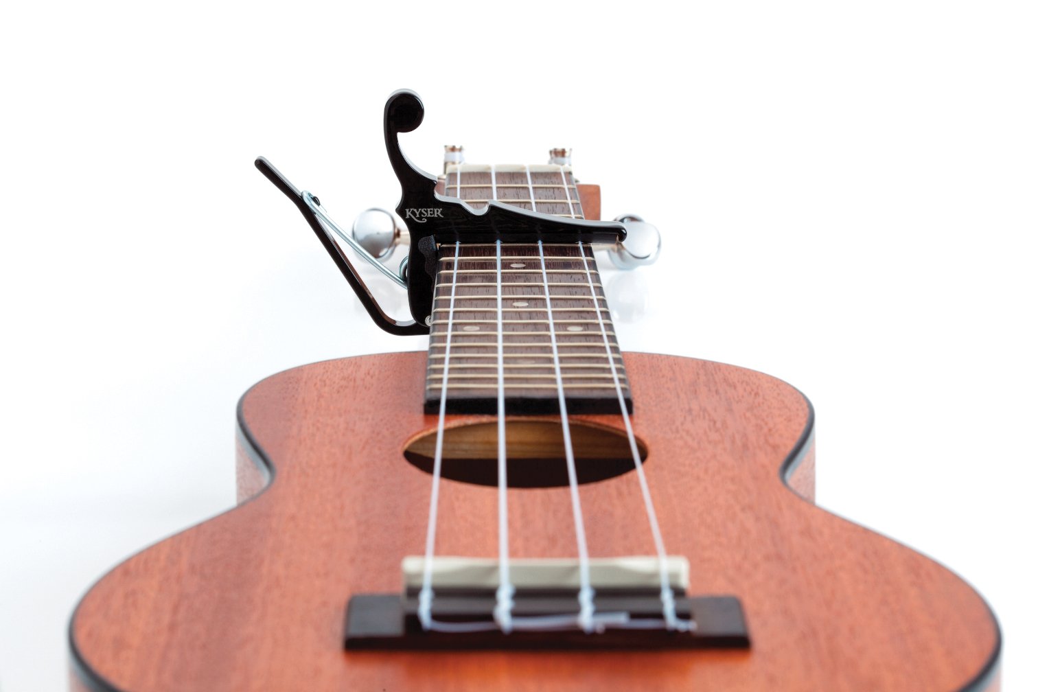 Kyser Musical Products Quick-Change Capo, KBMBA, Black – For Banjos, Ukuleles, & Mandolins, Made in USA, Quality, Strong, Lightweight, Quick & Easy Key Changes, Innovative, Perfect Fit