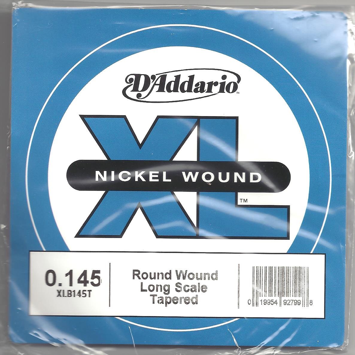 D’Addario Single Bass Xl 145 Long Taper
