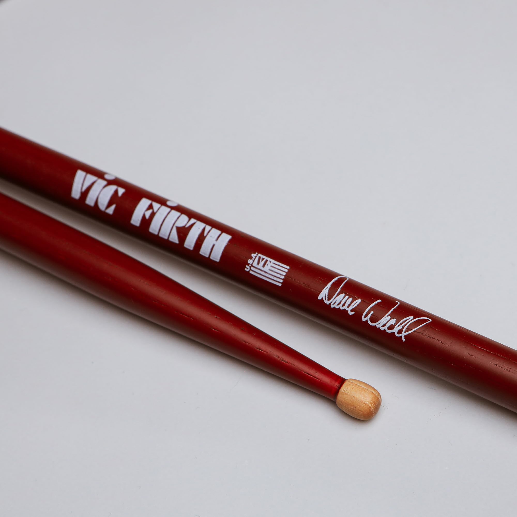 Vic Firth Signature Series Dave Weckl Drumsticks – 3-Pack Bundle with Austin Bazaar Polishing Cloth