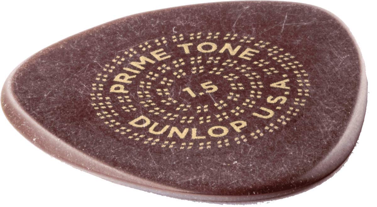 Jim Dunlop Primetone® Semi Round Smooth Pick 1.5MM – 3 Pack
