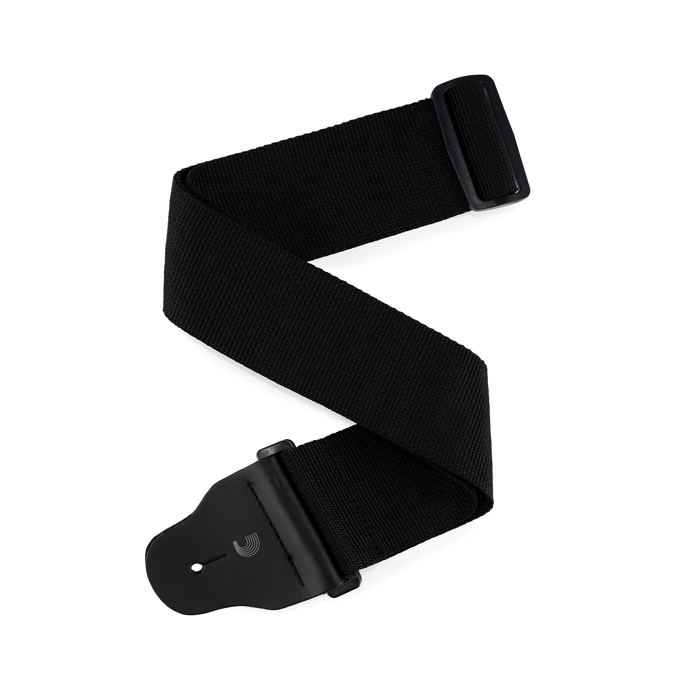 D’Addario 74T000 Accessories Bass Guitar Strap – Bass Strap – Guitar Strap for Bass Players – Internal Pad – Black – 3” Wide