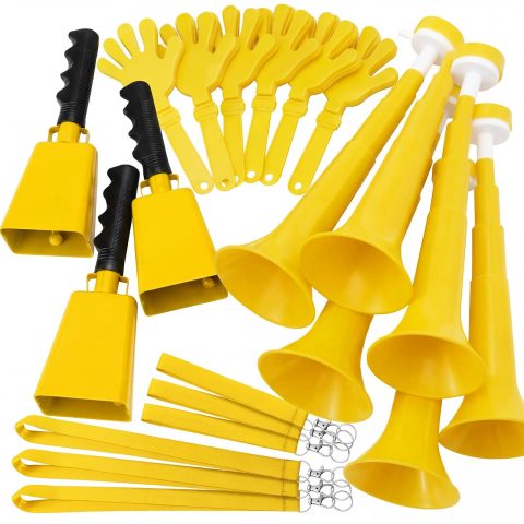 Teyva Daily Yellow 21 Pcs Team Spirit Accessories Game Day Stadium Events