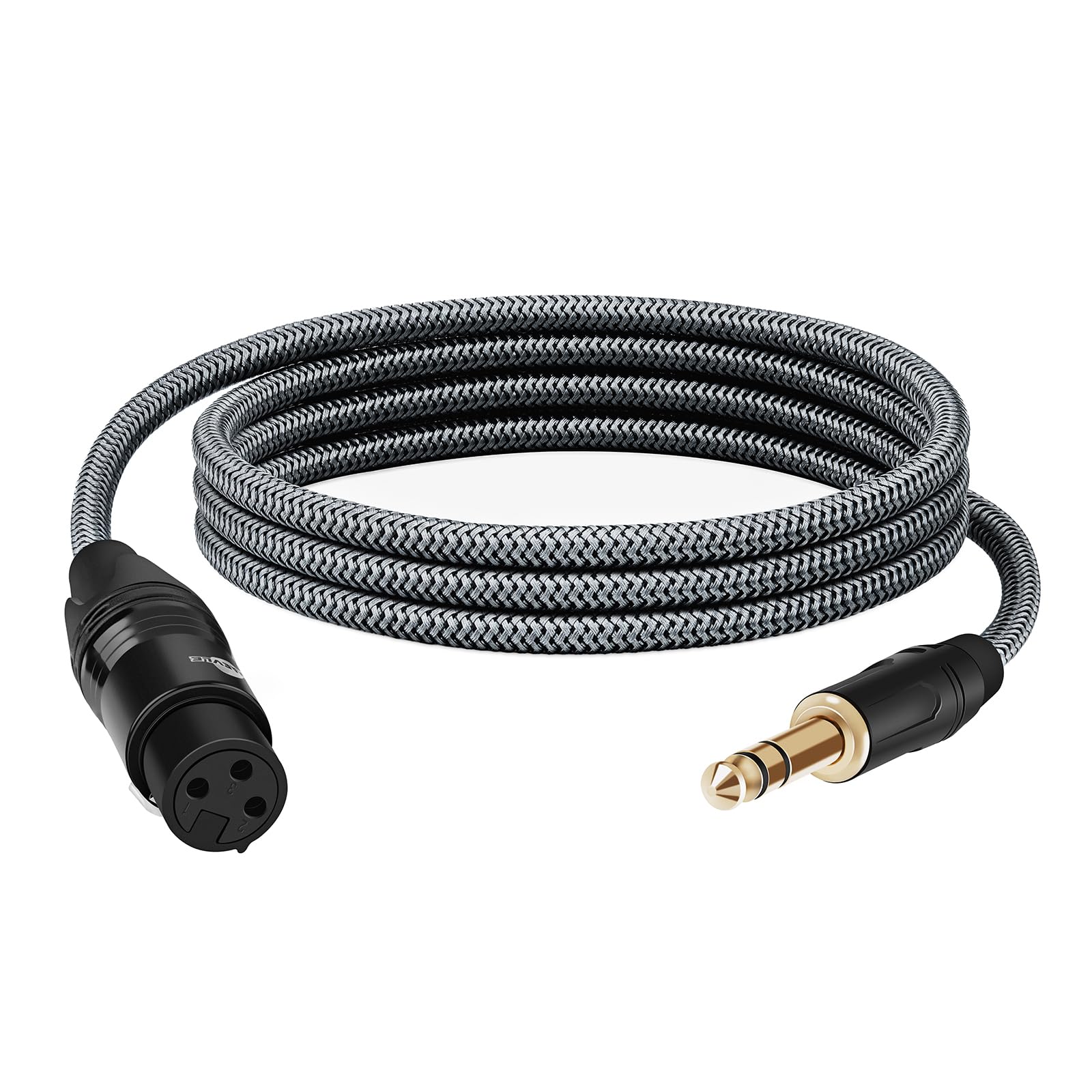 Shaevle 6.35mm TRS to XLR Female Cable 6.6FT