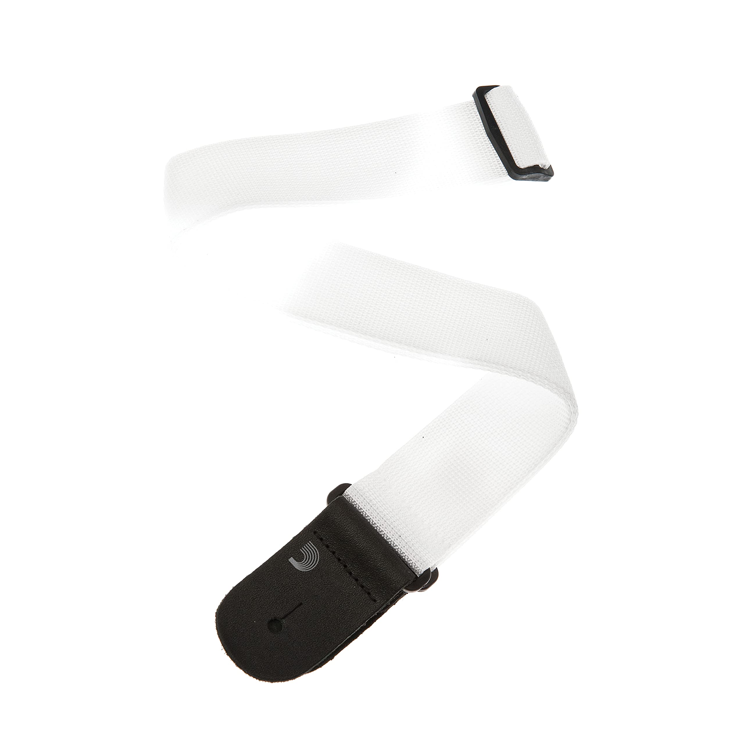 D’Addario Polypropylene Guitar Strap, Adjustable, White