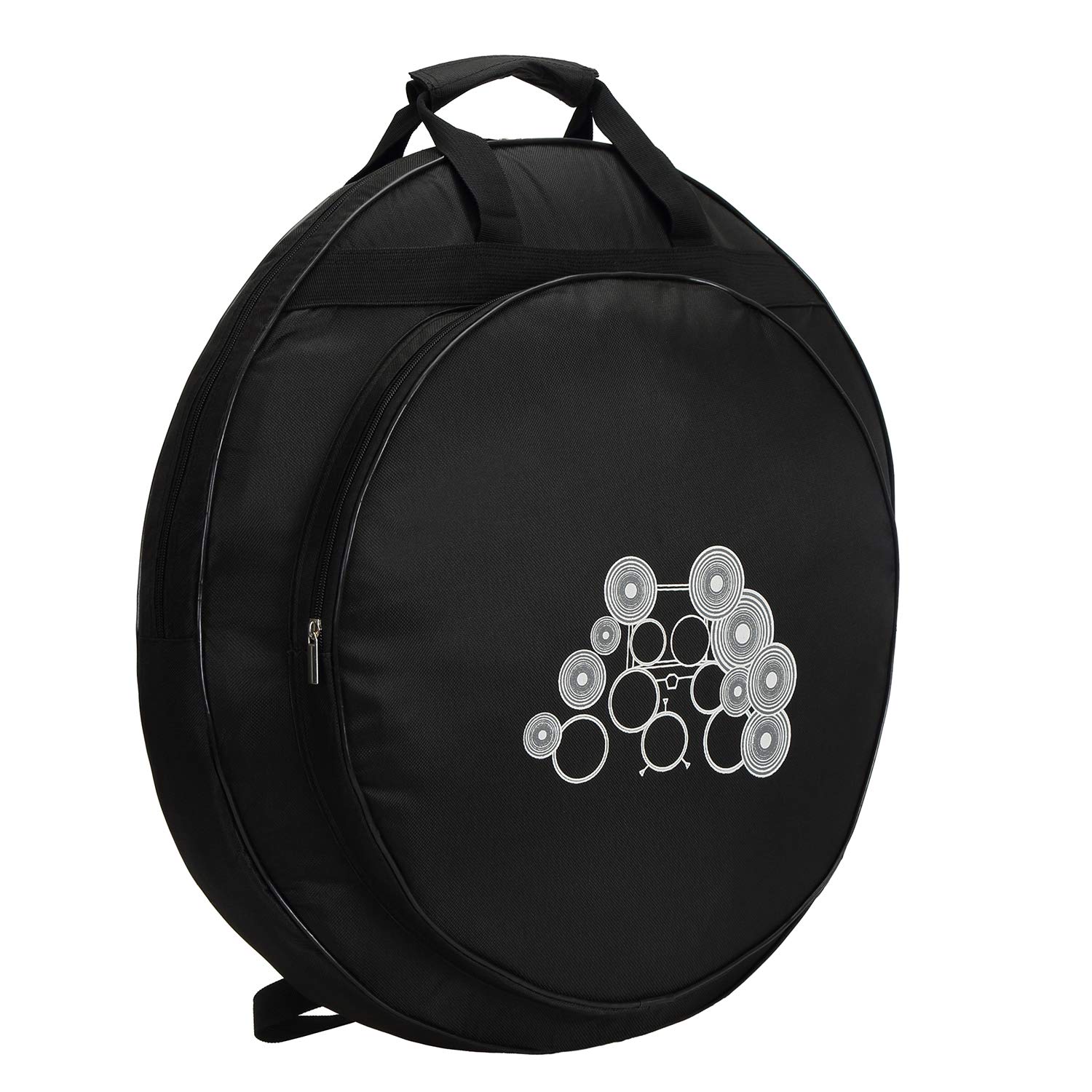 Tosnail 22″ Cymbal Gig Bag with Carry Handle and Shoulder Straps – Great for Dust-proof Storage