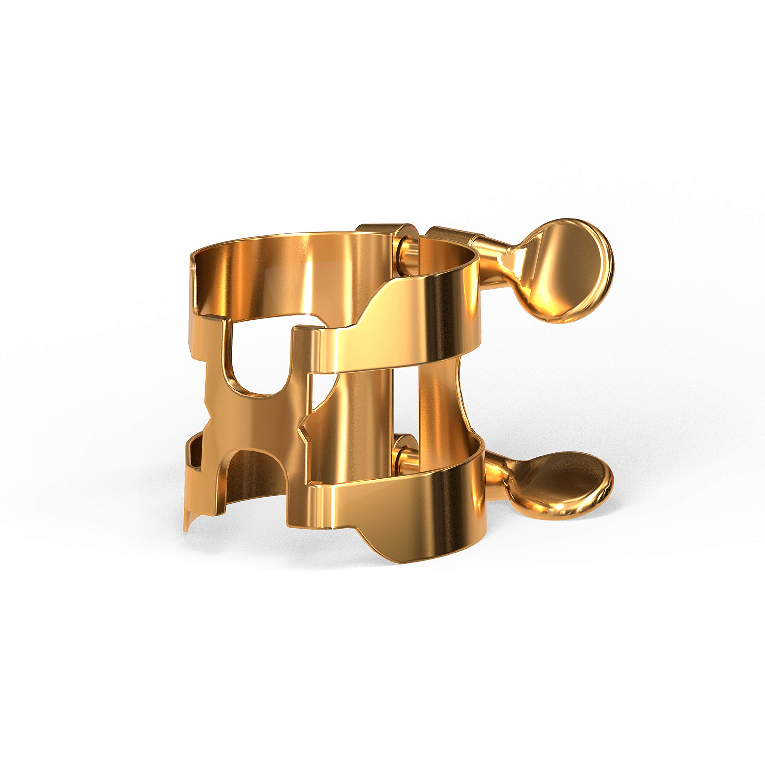 D’Addario HCL1G H-Ligature & Cap, Bb Clarinet, Gold-plated