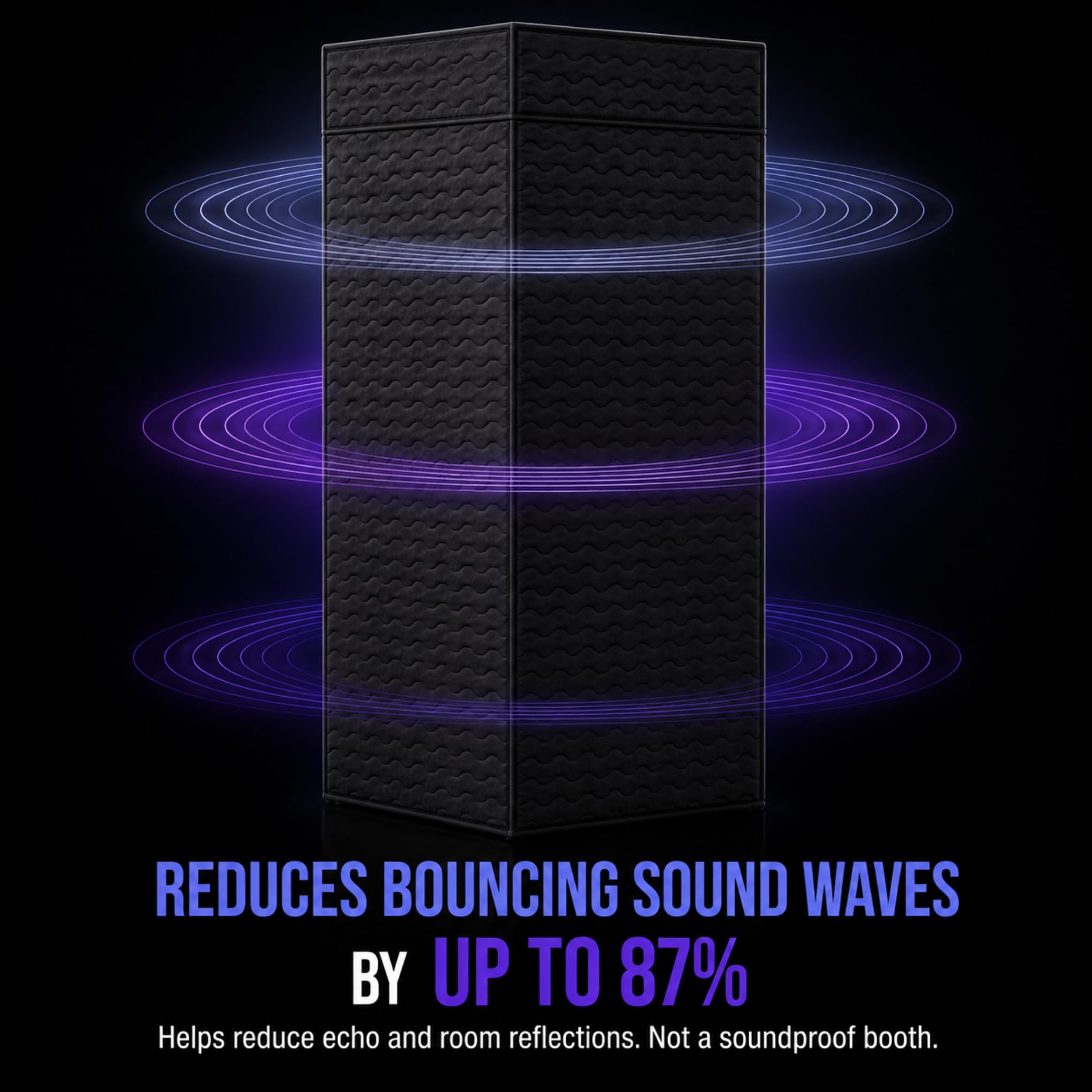 Voctent Portable Vocal Booth for Recording, Sound Booth for Home Studio