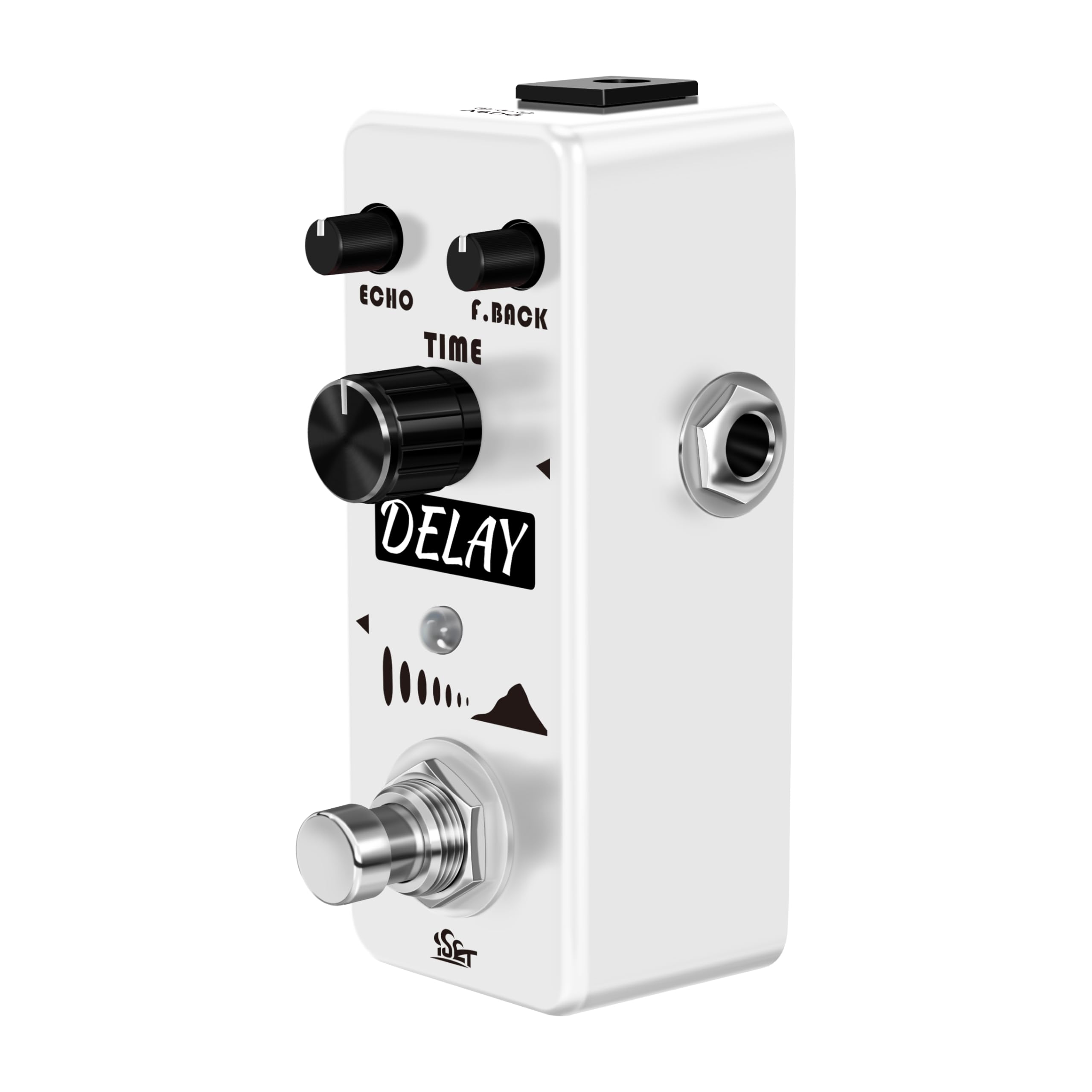 ISET Analog Delay Effect Pedal Guitar Pure Delay For Electric Guitar Bass True Bypass