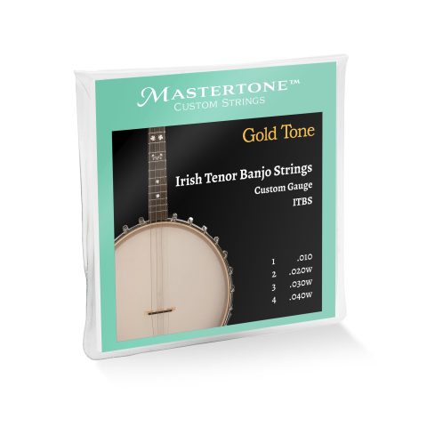 Gold Tone Mastertone™ Irish Tenor Banjo String Set (.010, .020w, .030w, .040w)
