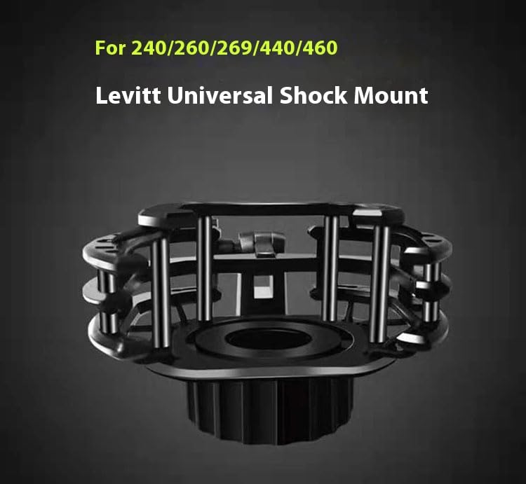 XFJQZM Microphone Shockmount for AKG C414 C214 LEWITT LCT440 LCT240 LTC249