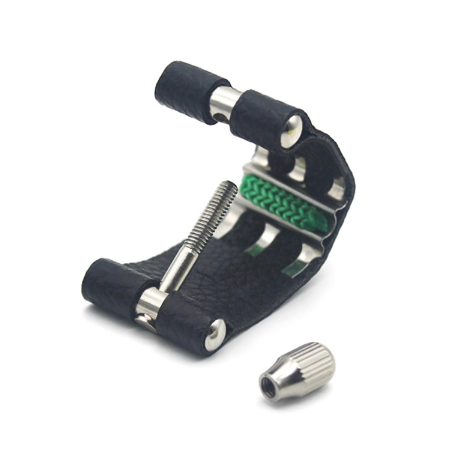 CashBeat Alto Sax Ligature, Adjustable Synthetic Leather Reed Holder