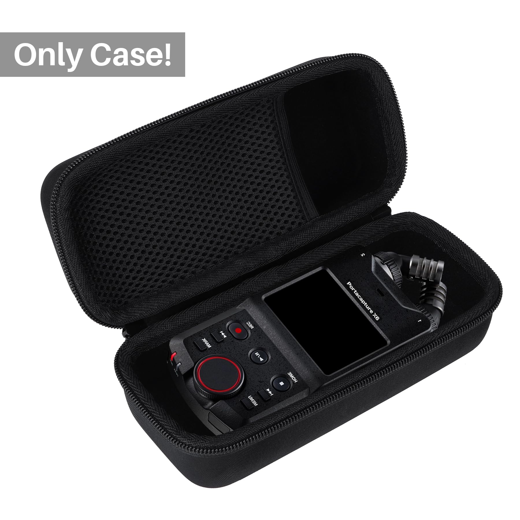 Lebakort Storage Case Compatible with TASCAM Portacapture X6 32-bit Float Portable Audio Recorder Field Recorder
